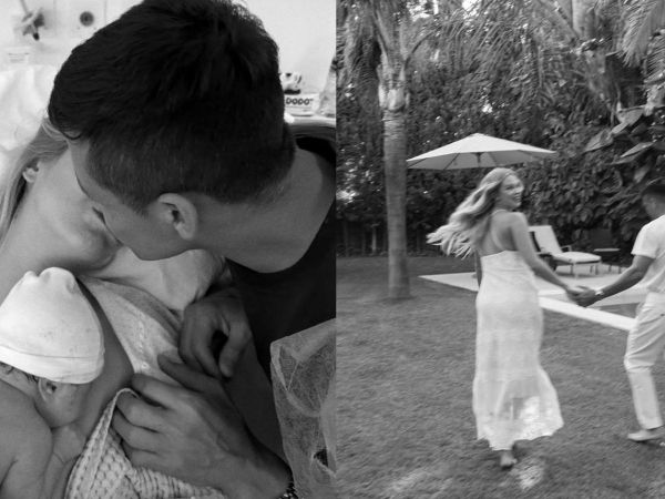 Alexis Sánchez y Alexandra Litvinova