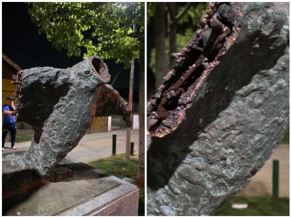 Destruyen memorial de víctimas de la dictadura en San Joaquín