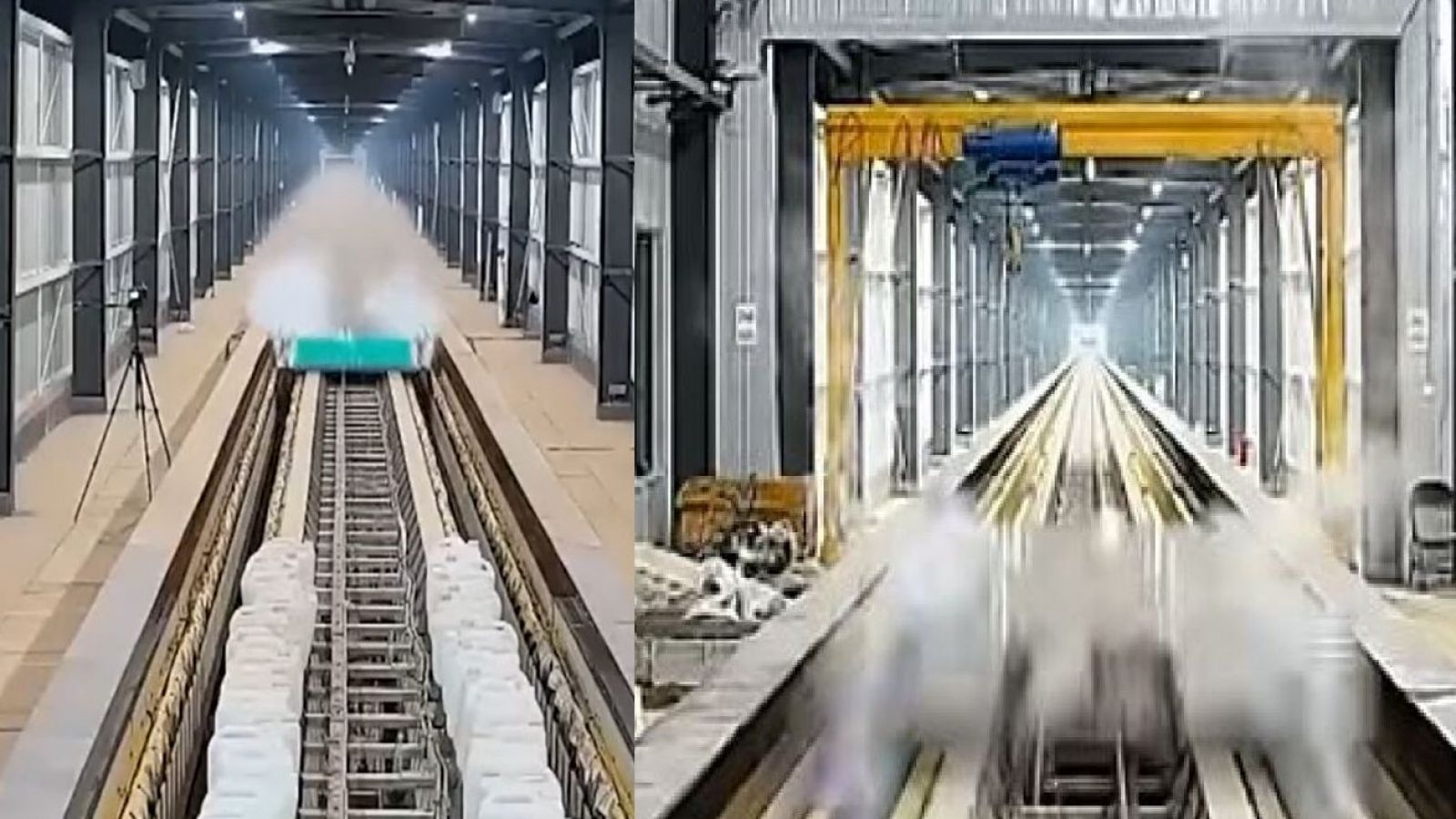 China rompe récords y acelera vehículo experimental hasta 700 km/h en solo 2 segundos