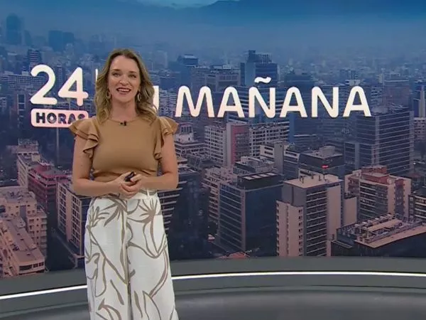 Carla Zunino en 24 Horas Tu Mañana.