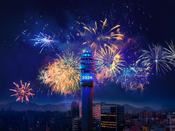 Año Nuevo en Torre Entel: Cortes de tránsito, artistas y horario del Metro