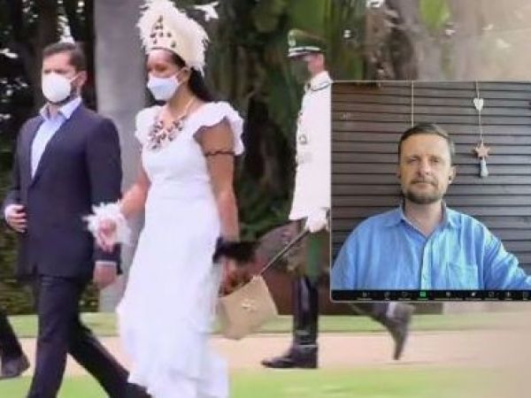 Diputado Schubert embajadora Pakarati