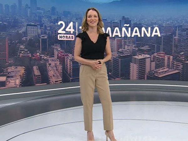 Carla Zunino en 24 Horas Tu Mañana.