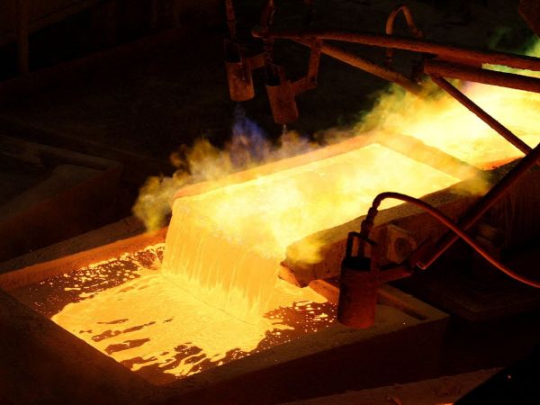 Faena minera de cobre en el norte de Chile expuesta a sequía y eventos climáticos extremos.