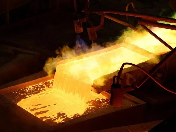Faena minera de cobre en el norte de Chile expuesta a sequía y eventos climáticos extremos.