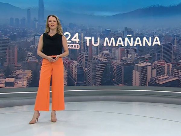 Carla Zunino en 24 Horas Tu Mañana.