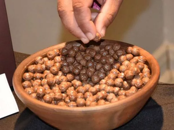 Cereal extruido elaborado con amaranto desarrollado por la Universidad de Chile en proyecto FIA.