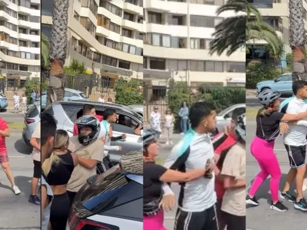 Daniel González protagoniza pelea callejera en Viña del Mar