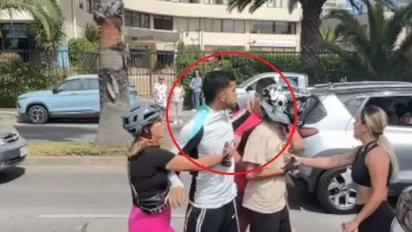 Daniel González protagoniza pelea callejera en Viña del Mar
