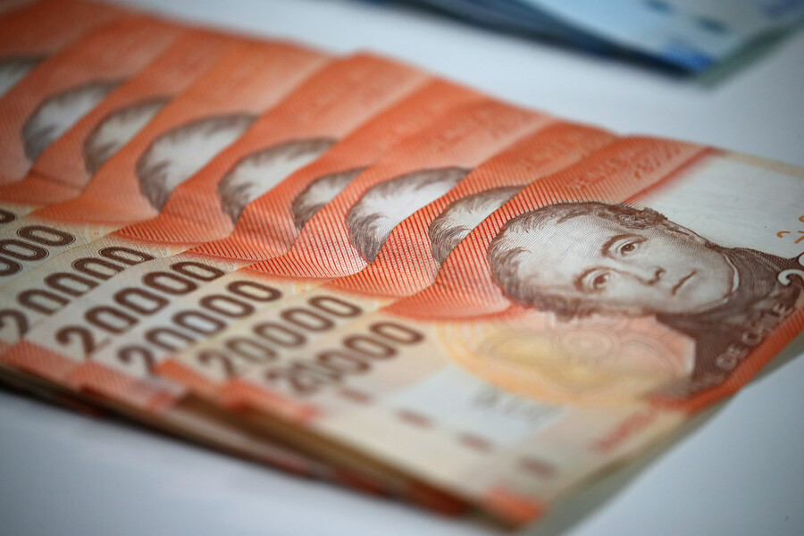 Billetes de 20 mil pesos