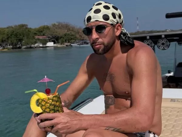 Mauricio Isla de vacaciones