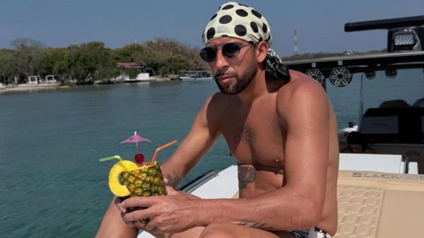 Mauricio Isla de vacaciones