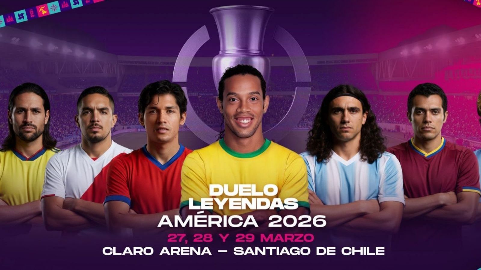 TVN transmitirá el "Duelo Leyendas América 2026"