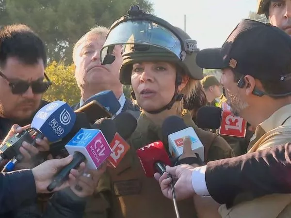 Carabinero baleado megatoma de San Antonio