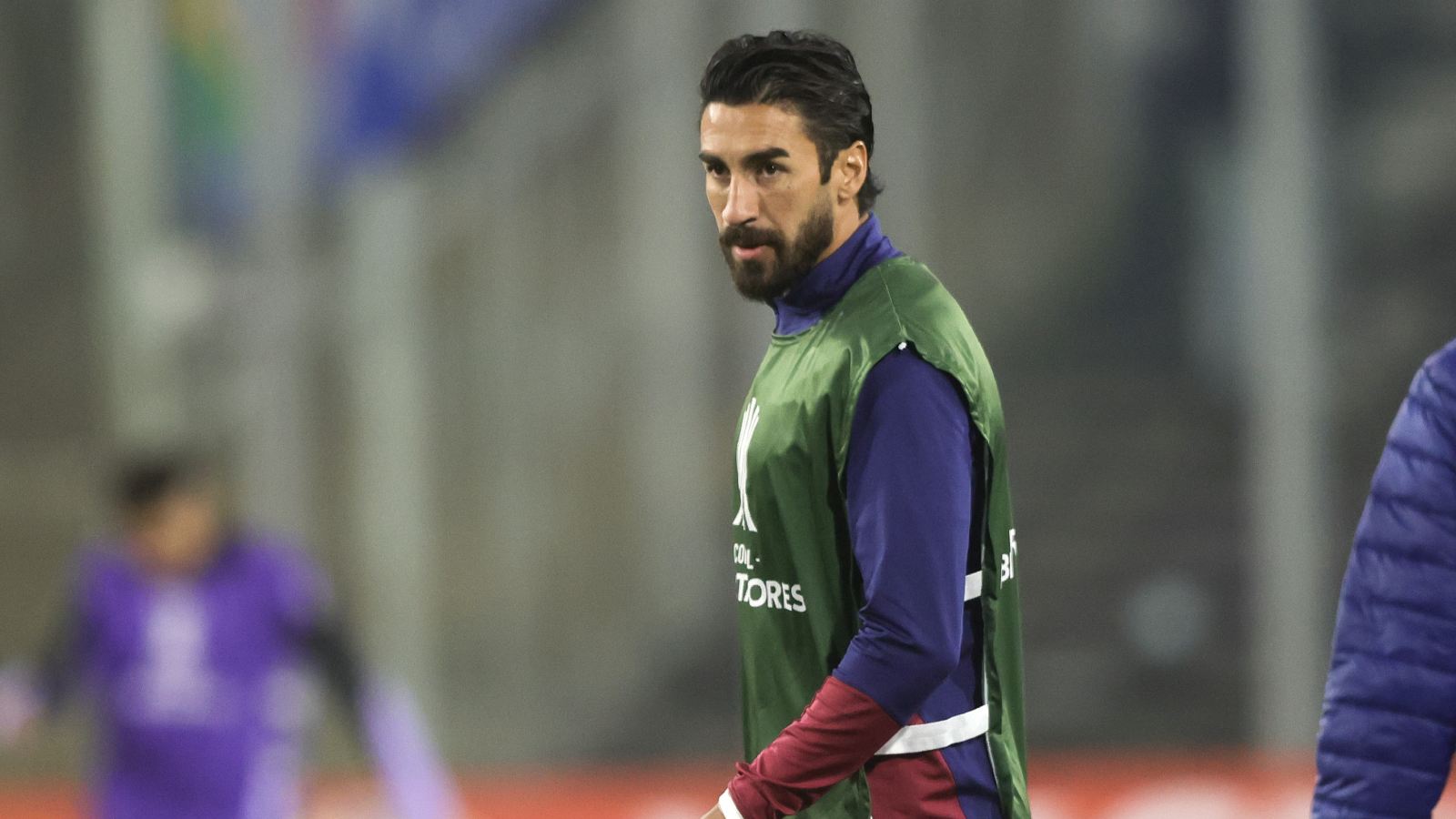 Juan Martín Lucero jugando por Fortaleza en Copa Libertadores