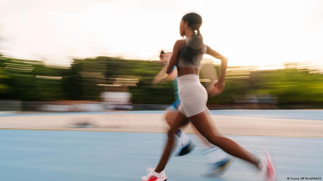 Mujer corriendo