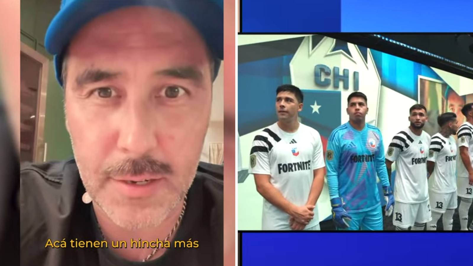 Claudio Bravo dando su mensaje al equipo chileno de la Kings League