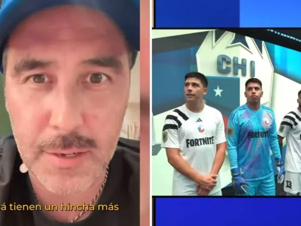 Claudio Bravo dando su mensaje al equipo chileno de la Kings League