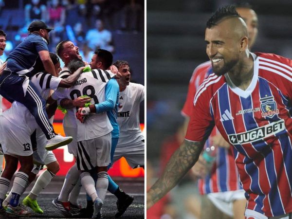 Plantel de Chile en la Kings League y Arturo Vidal