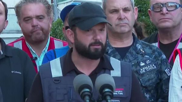 Presidente Boric eleva a 18 el número de víctimas fatales por incendios