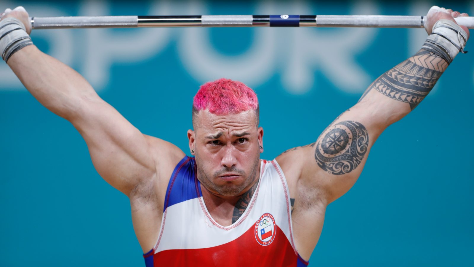 Arley Méndez compitiendo en los Juegos Panamericanos 2023 en Santiago