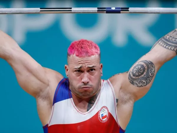 Arley Méndez compitiendo en los Juegos Panamericanos 2023 en Santiago