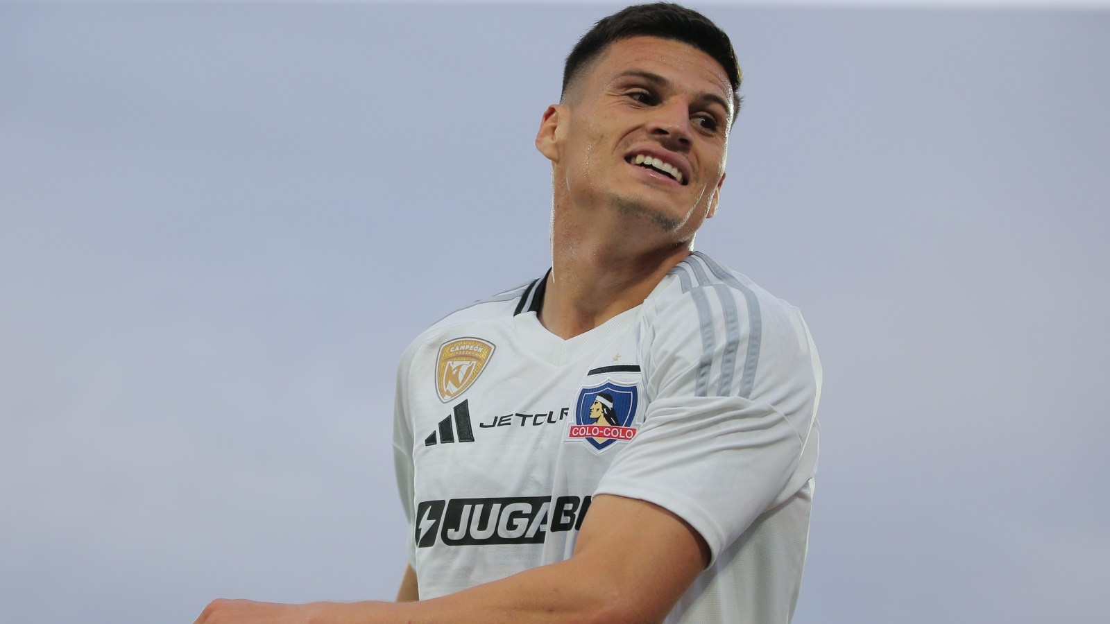 Lucas Cepeda jugando por Colo Colo