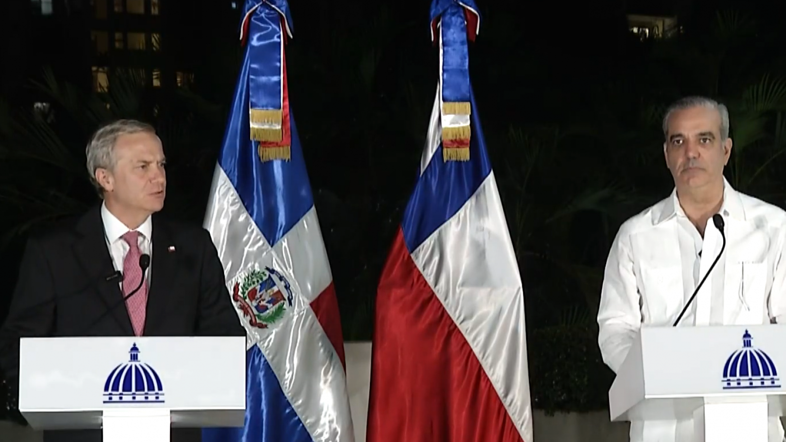 Kast se reunió con mandatario dominicano