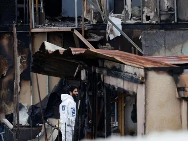 Incendio en Cerro Placeres