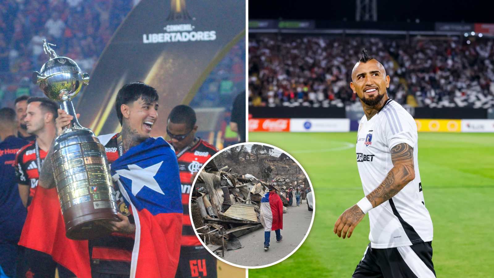 Erick Pulgar y Arturo Vidal
