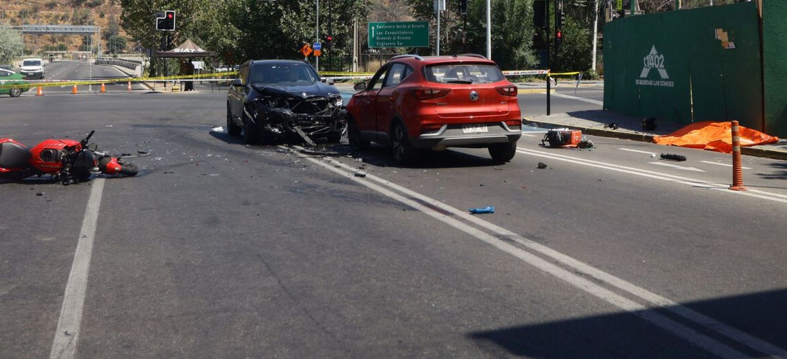 Foto: Aton / Accidente de tránsito.