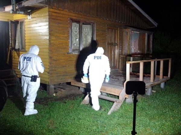 Adulto mayor asesinado con machete en Lago Ranco.