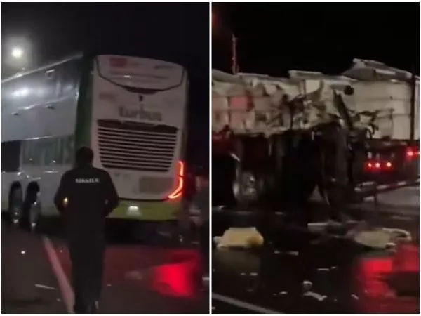 Accidente Turbus en Ruta 5 Sur