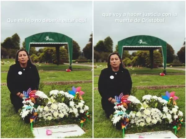 Habla madre de Cristóbal Miranda.