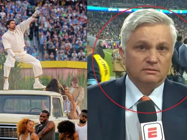 Periodista de ESPN John Sutcliffe se conmovió hasta las lágrimas tras show de Bad Bunny