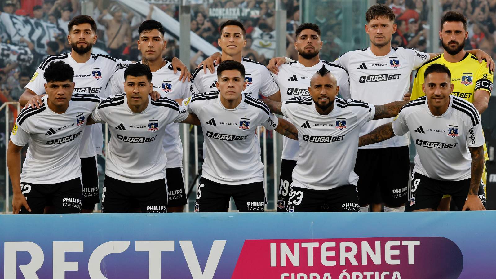 Equipo titular de Colo Colo ante Everton