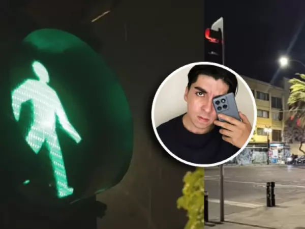 el tiktoker que recorre Santiago con su celular