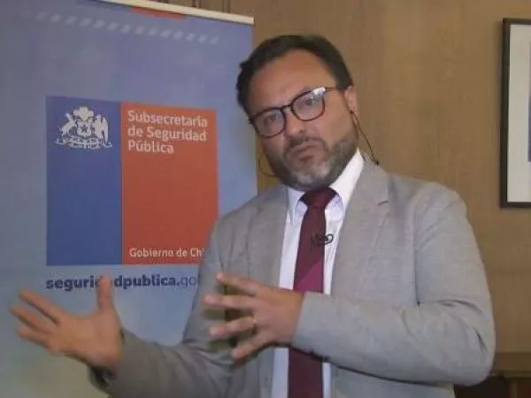 El subsecretario de Seguridad Pública, Rafael Collado,