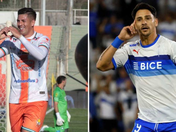 Steffan Pino y Fernando Zampedri jugando por Cobresal y Universidad Católica
