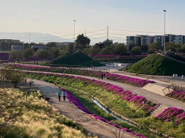 Parque o zona fría de Santiago.