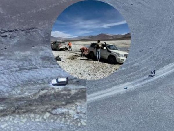 Rescate pareja extraviada en Atacama