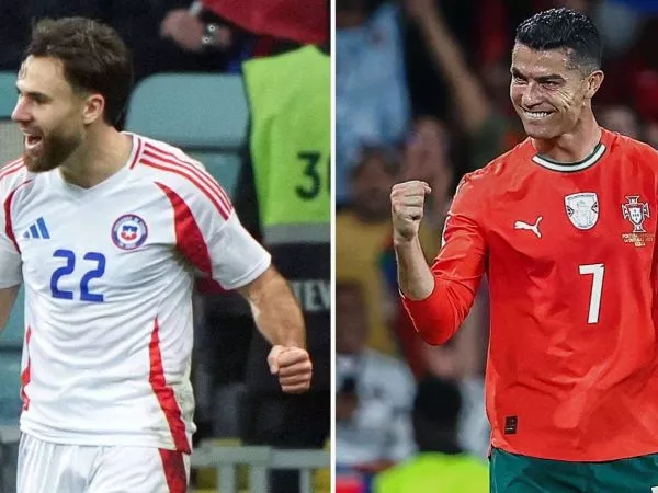 Ben Brereton y Cristiano Ronaldo