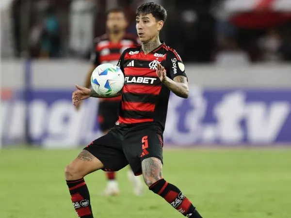 Erick Pulgar jugando por Flamengo