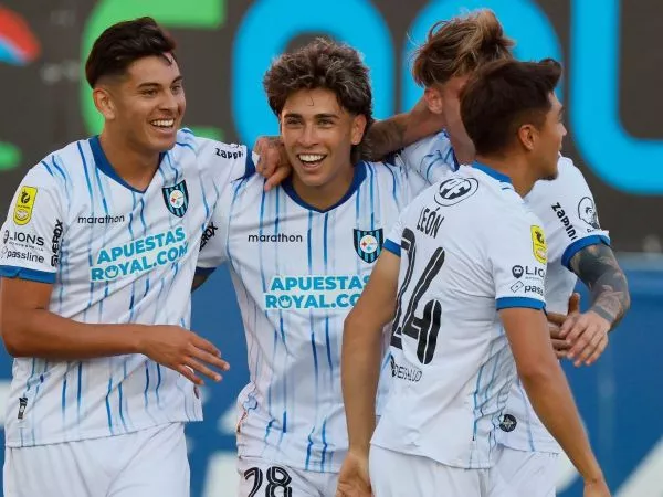 Maximiliano Gutiérrez celebrando un gol