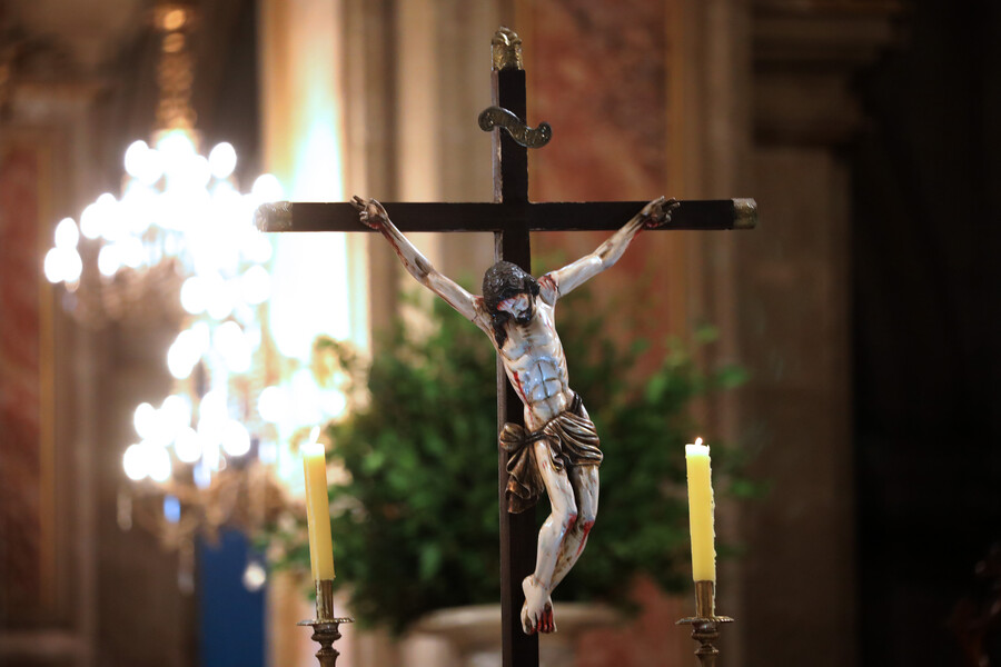 Figura de Cristo en Semana Santa