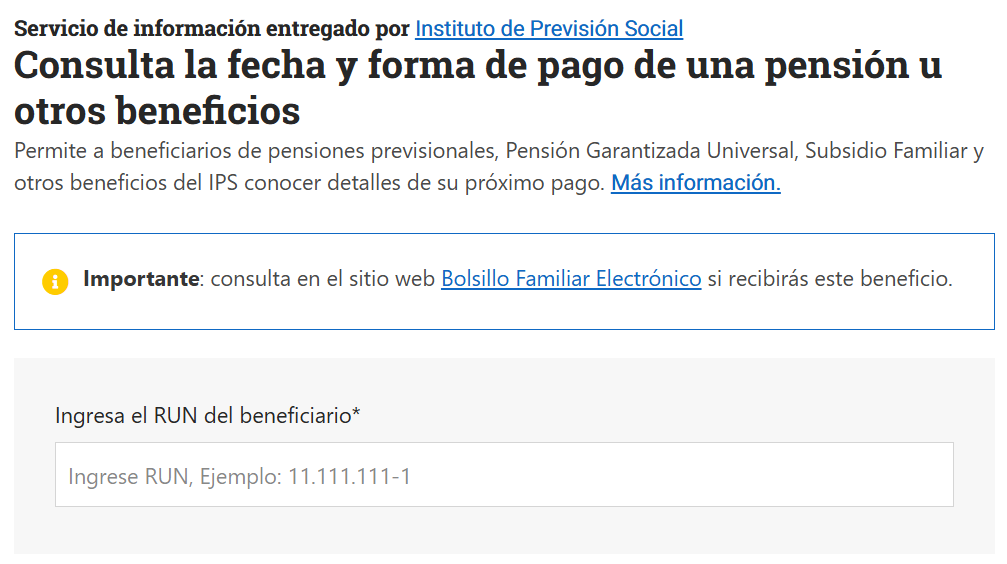 Consultar Bono Invierno
