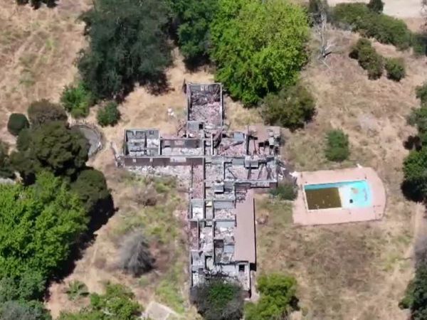 El fundo tomado que ardió en Casablanca