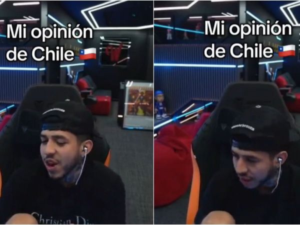 Las loas del reconocido streamer Westcol a Chile