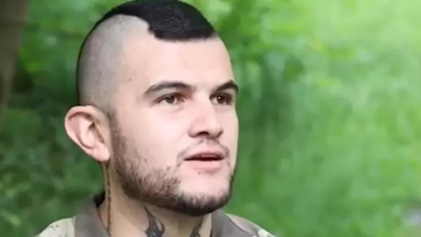 Bacardi, excarabinero chileno en la Legión Internacional de Defensa de Ucrania.