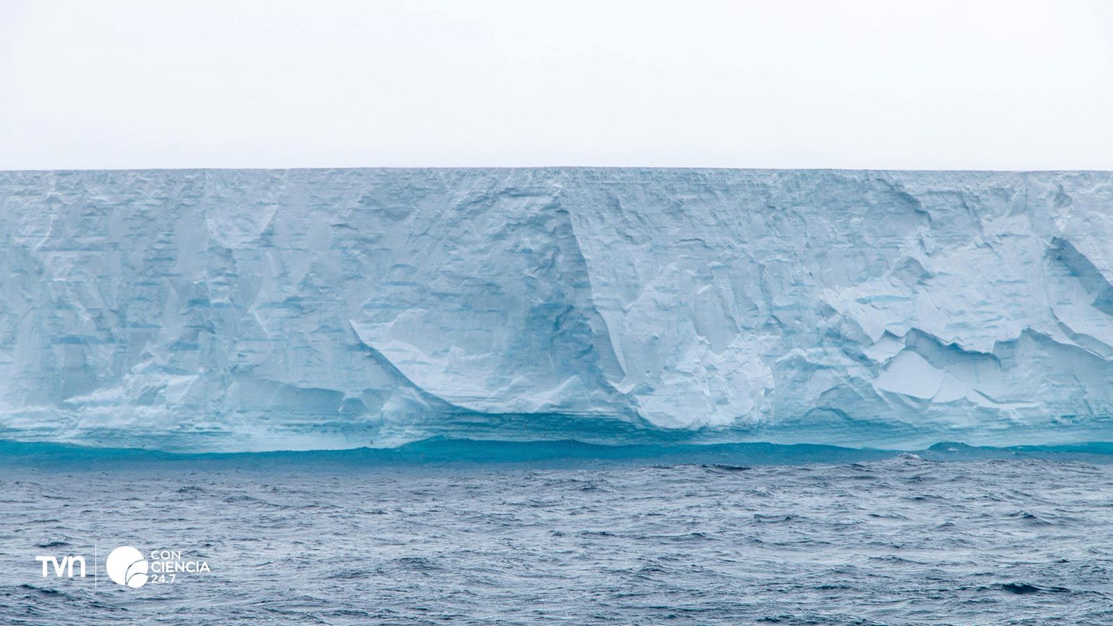 Glaciar en derretimiento.